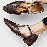 Elena – Leather Orthopaedic Mary Jane Shoes