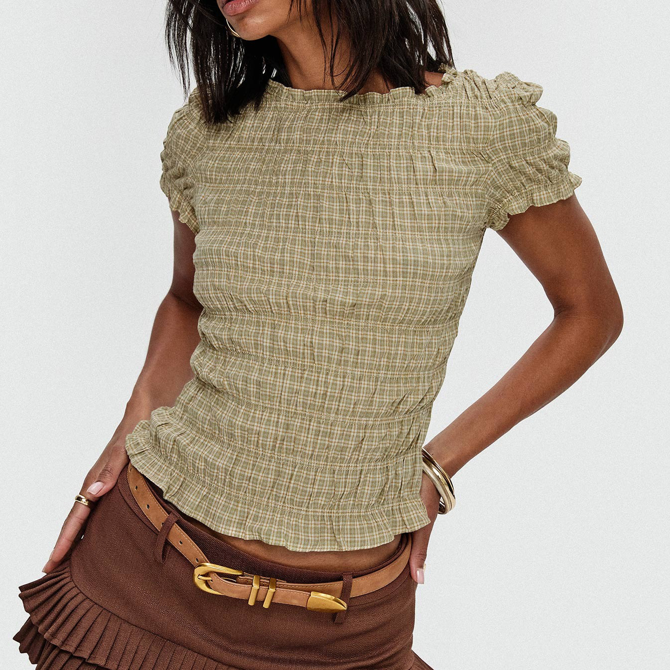 Chloe Cilvaney Ruffle Top