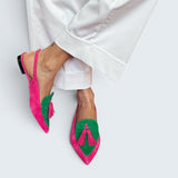 Loredana | Ballerina with Tassels and Thin Strap
