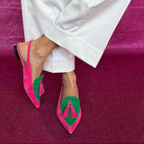 Loredana | Ballerina with Tassels and Thin Strap