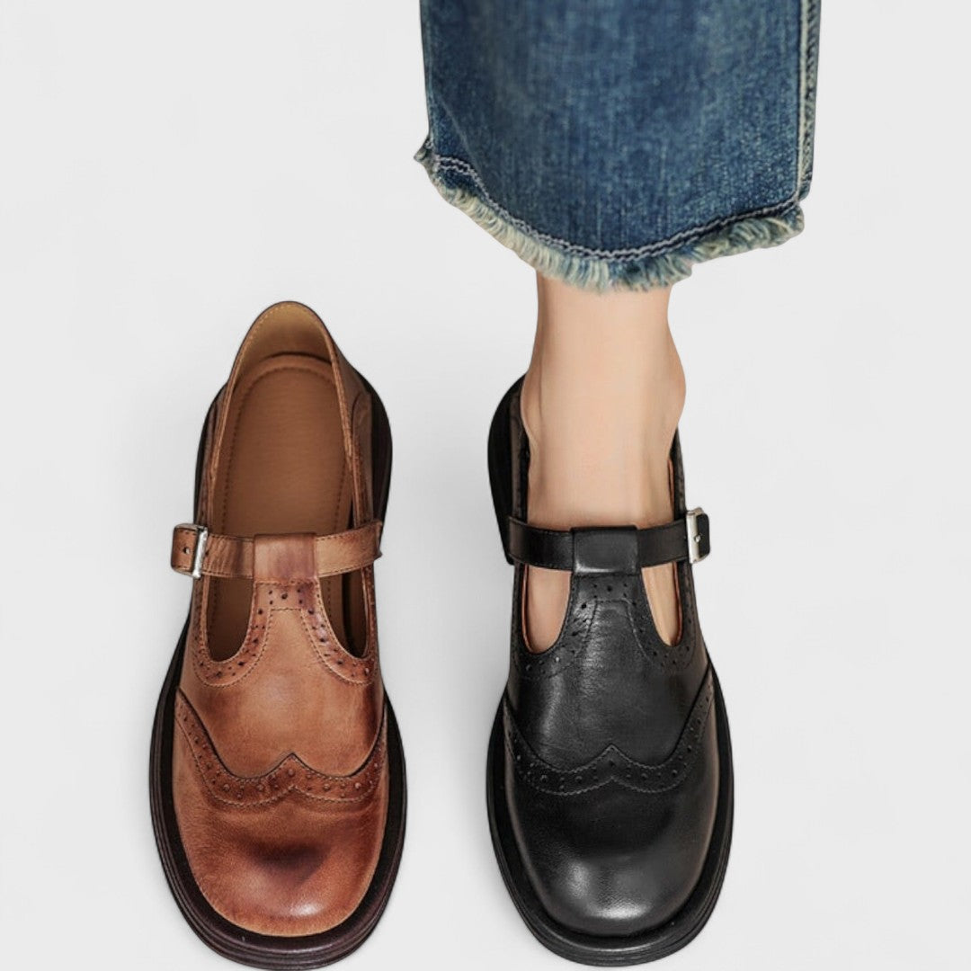 Elisa – Elegant & Comfortable Leather Heels