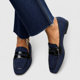Nora | Classic Blue Loafers