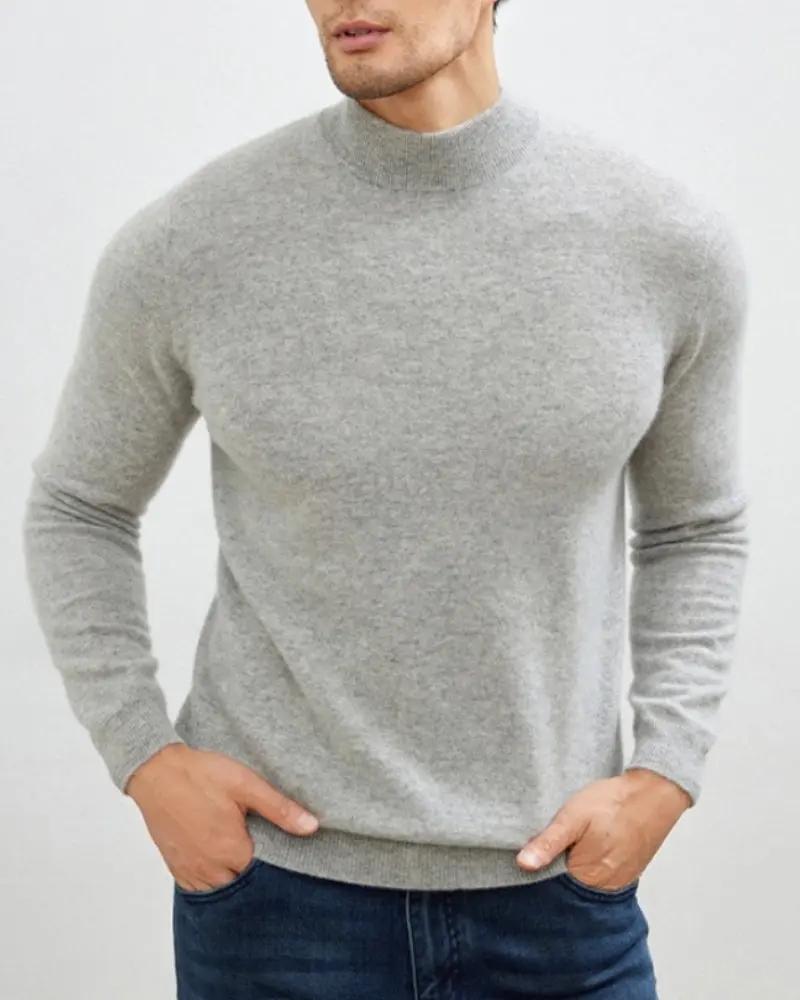 Cashmere High Neck Jumper