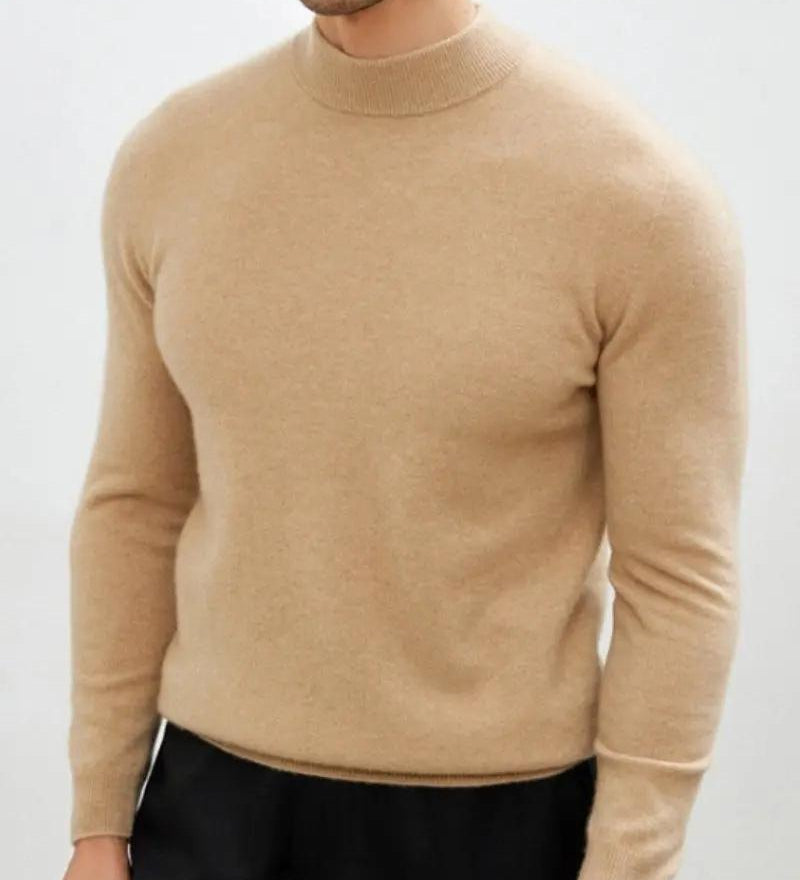 Cashmere High Neck Jumper