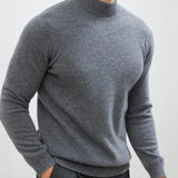 Cashmere High Neck Jumper