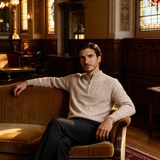 1/2 Roll Neck Sweater made from 100% Cashmere