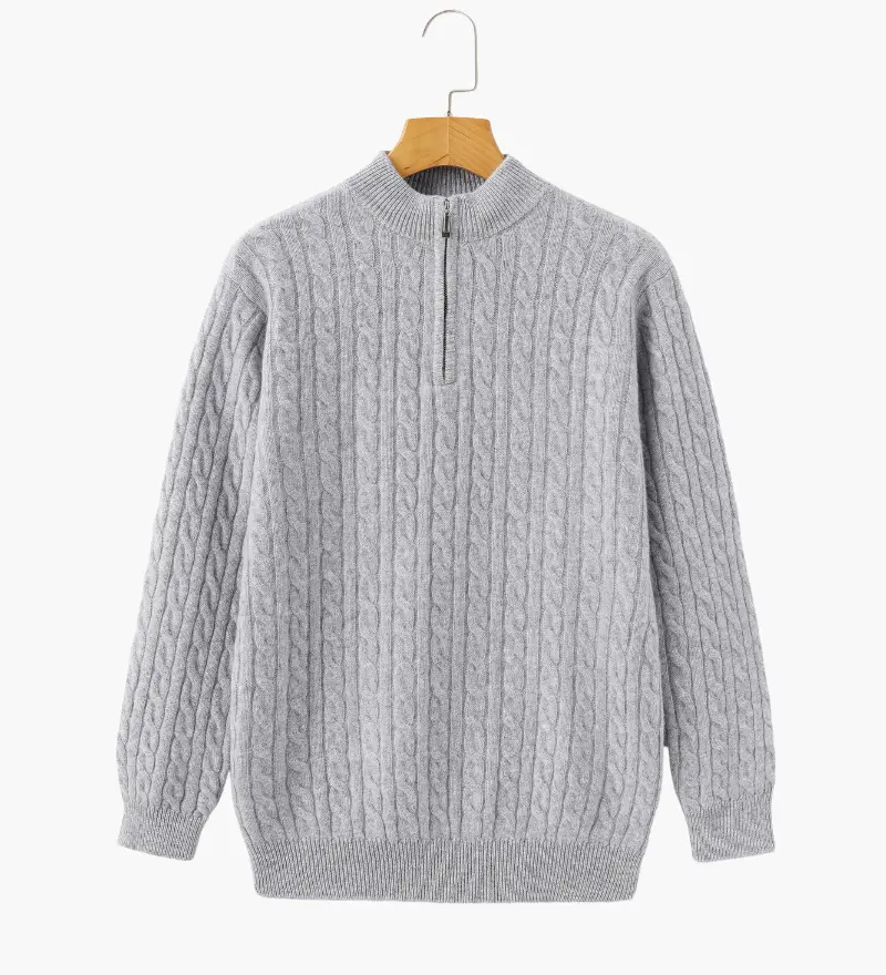 1/2 Roll Neck Sweater made from 100% Cashmere
