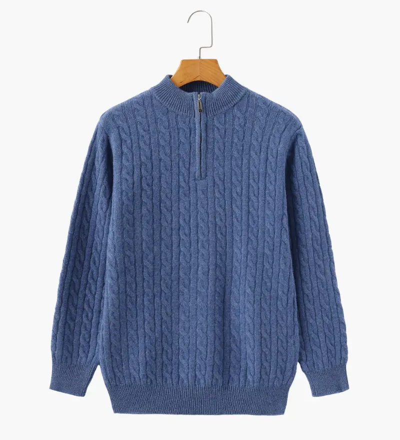 1/2 Roll Neck Sweater made from 100% Cashmere