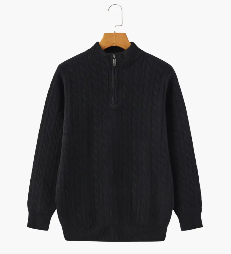 1/2 Roll Neck Sweater made from 100% Cashmere