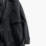 Classic Double-Breasted Trench Coat