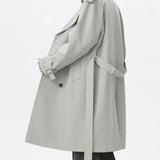 Classic Double-Breasted Trench Coat