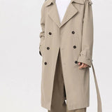 Classic Double-Breasted Trench Coat