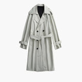 Classic Double-Breasted Trench Coat