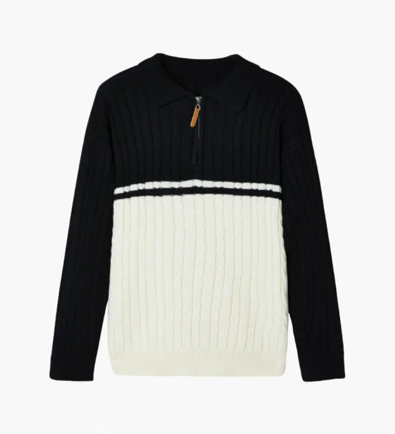 100% Premium Wool with Zip