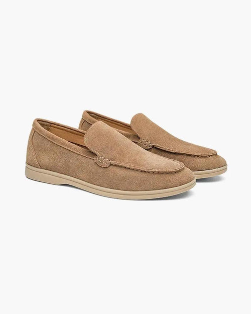 Luxury Suede Loafers Old Money