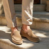 Luxury Suede Loafers Old Money