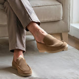 Luxury Suede Loafers Old Money