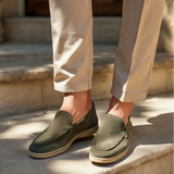 Luxury Suede Loafers Old Money