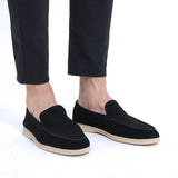 Luxury Suede Loafers Old Money
