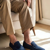 Luxury Suede Loafers Old Money