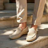 Luxury Suede Loafers Old Money