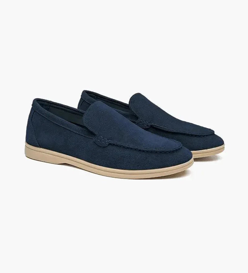 Luxury Suede Loafers Old Money