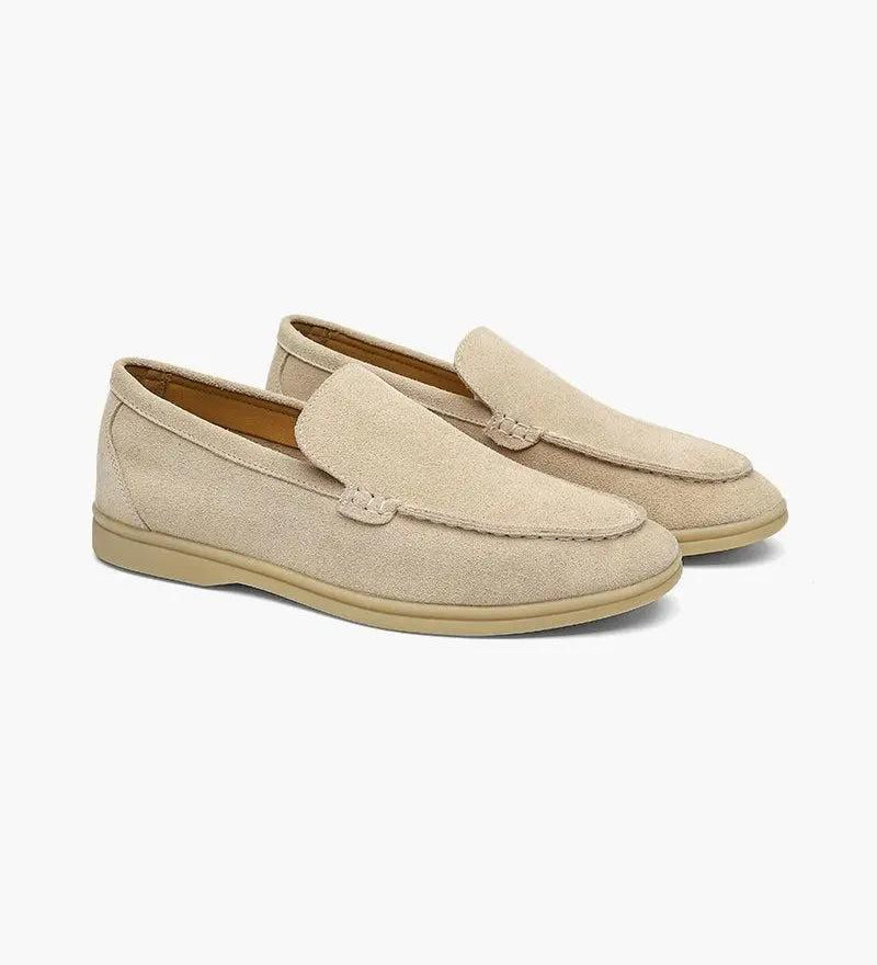 Luxury Suede Loafers Old Money