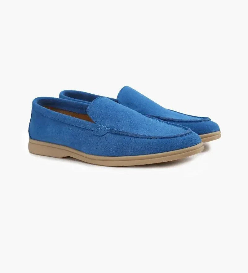 Luxury Suede Loafers Old Money