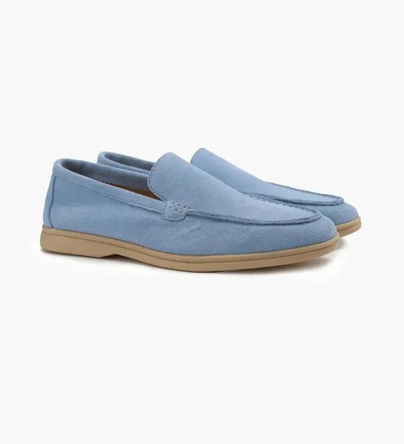 Luxury Suede Loafers Old Money