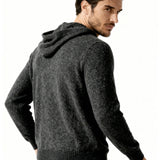 100% Cashmere Hooded Sweatshirt