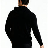 100% Cashmere Hooded Sweatshirt