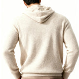 100% Cashmere Hooded Sweatshirt