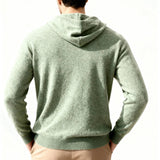 100% Cashmere Hooded Sweatshirt