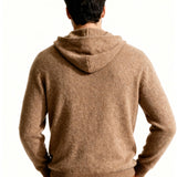 100% Cashmere Hooded Sweatshirt
