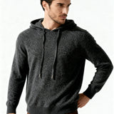 100% Cashmere Hooded Sweatshirt