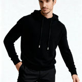 100% Cashmere Hooded Sweatshirt