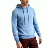 100% Cashmere Hooded Sweatshirt