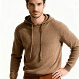 100% Cashmere Hooded Sweatshirt