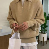 Cesare Half-Zip Sweater