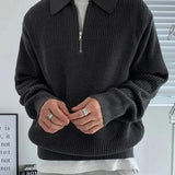 Cesare Half-Zip Sweater