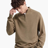 100% Merino Wool, Half Zip