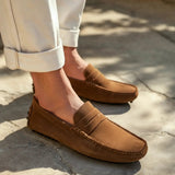 Suede Moccasins