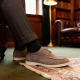 Luxury Suede Lace-Up Shoes