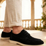 Luxury Suede Lace-Up Shoes