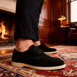 Luxury Suede Lace-Up Shoes