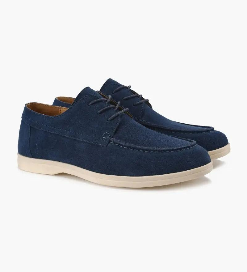 Luxury Suede Lace-Up Shoes