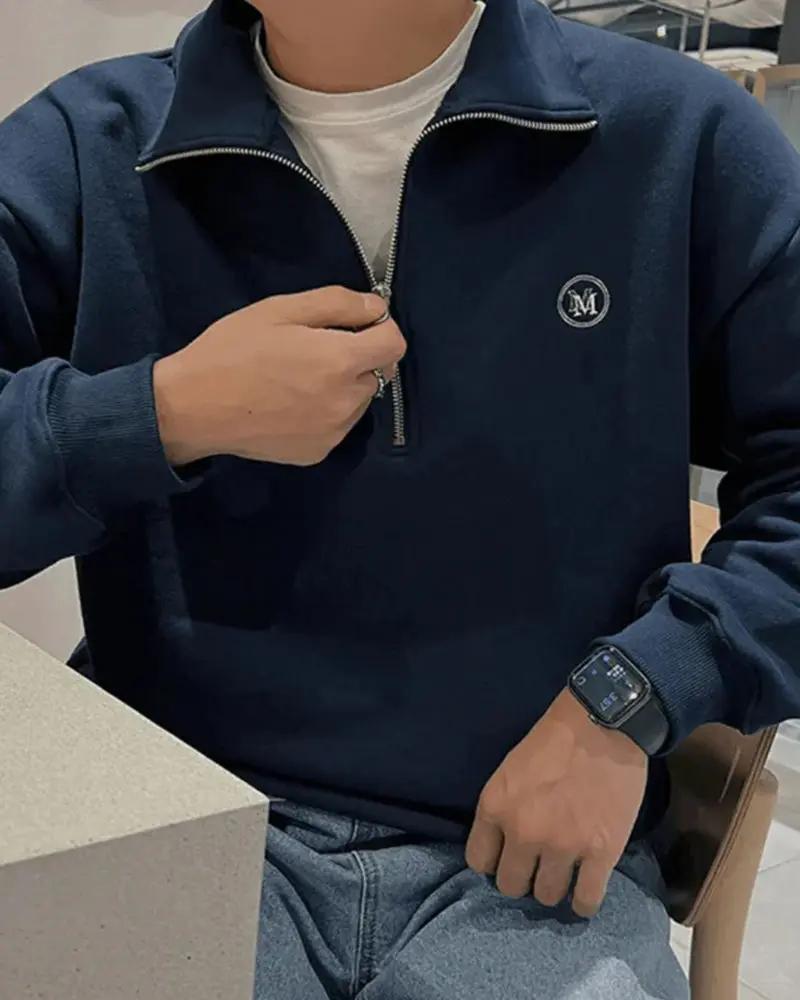 Miami, zip-up cotton hoodie