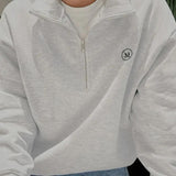 Miami, zip-up cotton hoodie