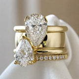 Vintage Double Zirconia Ring