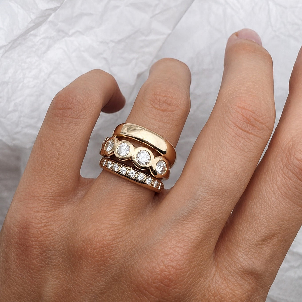 Gold Zenith Bold Ring